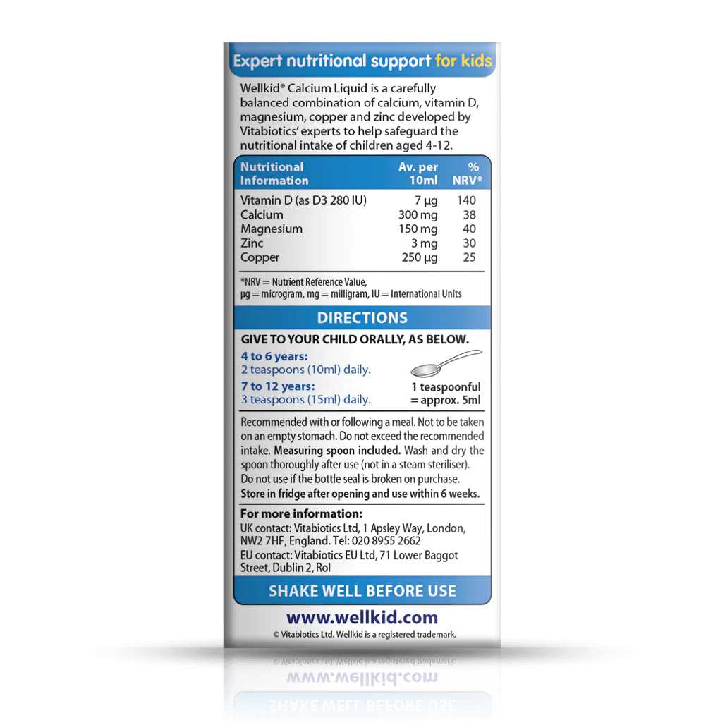Wellkid Calcium Liquid - Image 3